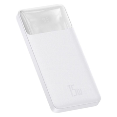 Sạc Dự Phòng Baseus Bipow 15W | 10K / 20K / 30K mAh, Màn Hình LED Báo Pin, Sạc 3 Cổng