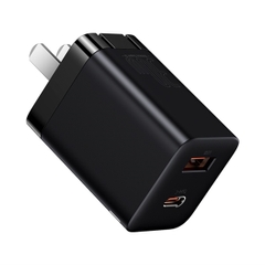 Củ Sạc Baseus Super Si Pro 30W | 2 Cổng Type-C & USB, Công Nghệ Super Si