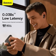 Tai Nghe Baseus Bowie E9 | Bluetooth 5.3, Siêu Nhẹ 3.5g, 4 Mic ENC, Độ Trễ Thấp 0.038s