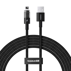 Cáp Sạc Siêu Bền Baseus Gem 2.4A USB to Ln | Dây Dù Chống Đứt, Đầu Trong Suốt