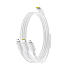 Cáp Sạc Nhanh Baseus Silky 3 trong 1 100W USB / Type-C to M+L+C | Sạc Siêu Nhanh Cùng Lúc 3 Thiết Bị