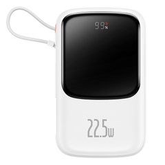 Sạc Dự Phòng Baseus Qpow Pro | Kèm Dây Ln 20W Hoặc Type-C 22.5W, Màn Hình LED, 10.000/20.000mAh (OS)