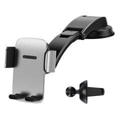 Giá Đỡ Điện Thoại Ô Tô Baseus Easy Control Pro | Tự Động Kẹp, Xoay 900 Độ Đa Năng