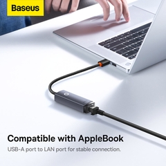 Bộ Chuyển Đổi Baseus Lite Mạng LAN RJ45 | Kết Nối Mạng Dây Cho Macbook, Laptop (100 Mbps)