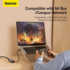 Bộ Chuyển Đổi Baseus Lite Mạng LAN RJ45 | Kết Nối Mạng Dây Cho Macbook, Laptop (100 Mbps)