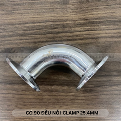 Co 90 đều inox vi sinh nối clamp