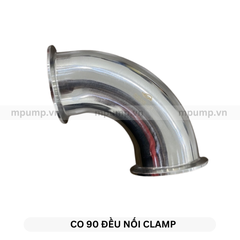 Co 90 đều inox vi sinh nối clamp
