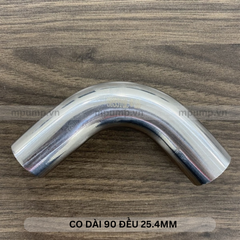 Co dài 90 độ đều inox vi sinh