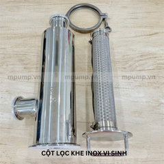 Cột lọc khe inox vi sinh 316L