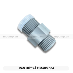 Van hút xả bơm FIMARS D34