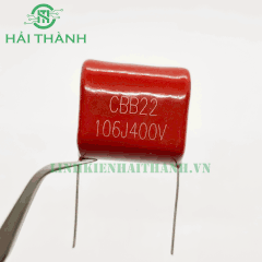 TỤ CBB 106J 400V 10UF 29MM*26MM