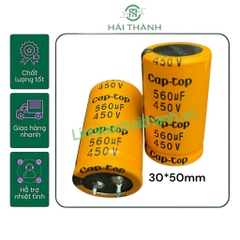 Tụ điện CAPTOP 560UF 450V 30*50