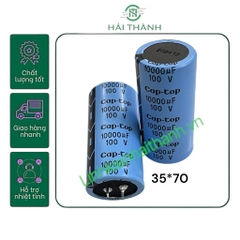Tụ điện CAPTOP 100V 10000UF KÍCH THƯỚC 35*70MM