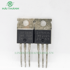 IRF540 THÁO MÁY LƯNG ĐỒNG MOSFET N-CH TO-220 (100V, 28A, 140W)