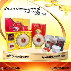 Yến Rút Lông Nguyên Tổ Xuất Khẩu