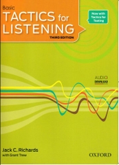 4A448 TACTICS FOR LISTENING Basic 3rd edition (120) - laser