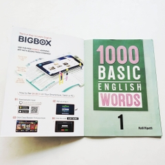 ( Sách nhập khẩu) 1000 Basic english words- 4 quyển