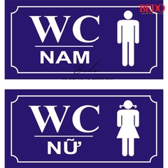 BIỂN CHỈ DẪN NHÀ VỆ SINH