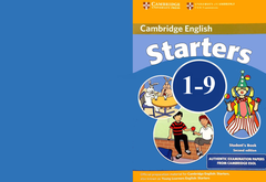 2A112. Starters test 1-9 in gộp a5 (220p) bìa mới - phun, Keo Gáy