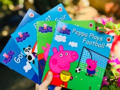 Bộ Peppa Pig 10 quyển túi vải