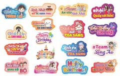 HASHTAG SINH NHẬT - BẢNG CẦM TAY SINH NHẬT