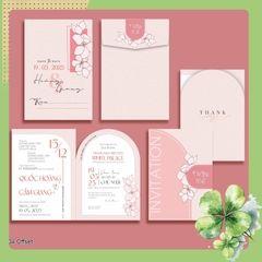 MẪU THIỆP MỜI CƯỚI FORM ĐỨNG