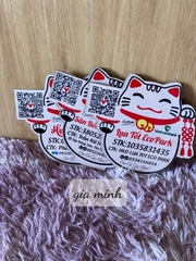 BẢNG MÃ QR CODE - BẢNG ĐỂ BÀN MÈO THẦN TÀI