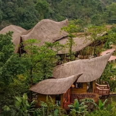 Lamia Bamboo Retreat Ninh Bình: nghỉ dưỡng trong những villa tre giữa núi đá