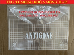 Túi Clearbag khổ A mỏng TL05 ( Túi myclear, túi khuy, bìa nút)
