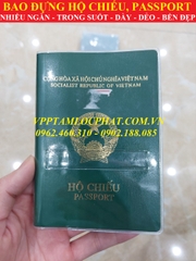 BAO ĐỰNG HỘ CHIẾU PASSPORT nhiều ngăn, trong suốt (loại 1)