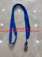 DÂY ĐEO THẺ DÂY DÙ KẸP SẮT (loại 1)