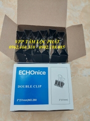 Hộp 12 chiếc Kẹp đen 51mm (HÀNG LOẠI 1)