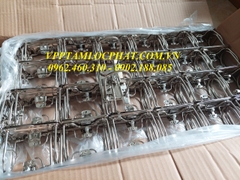 Khóa còng bật 10cm Trà My (gồm khóa còng + nẹp còng)