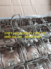 Khóa còng bật 10cm Trà My (gồm khóa còng + nẹp còng)