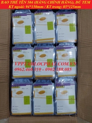 BAO THẺ TÊN 504, DỌC, KT 94*150mm (LOẠI 1) - Thẻ đeo nhân viên