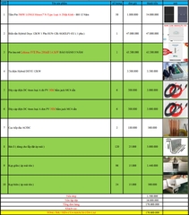 Báo giá Combo năng lượng mặt trời