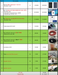 báo giá hệ thống điện năng lượng mặt trời