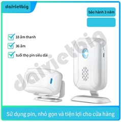 🔔 Chuông Cửa Chống Chộm Không Dây Thông Minh – Nâng Tầm Chuyên Nghiệp Cho Cửa Hàng & Gia Đình