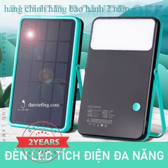 Đèn LED Tích Điện Năng Lượng Mặt Trời 2 trong 1 CNCOMA KM-7736T-Y319- Hàng Chính Hãng - Bảo hành 2 năm