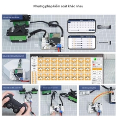 Bộ điều khiển servo bus nối tiếp Huaner hỗ trợ điều khiển cánh tay robot và bo mạch chủ robot bằng Bluetooth.