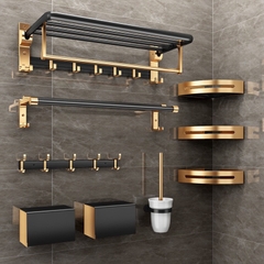 Kệ để đồ dùng ĐAIVIETBIG phòng tắm gắn tường không cần khoan thiết kế sang trọng với nhiều loại tùy chọn