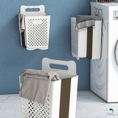 Giỏ Đựng Quần Áo Gấp Gọn Treo Tường, Có Thể Gấp Gọn Di Chuyển Dễ Dàng, Chất Liệu Bền Đẹp Chắc Chắn