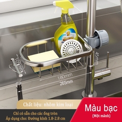 Giá đỡ ĐAIVIETBIG bằng nhôm gắn bồn rửa chén đựng đồ dùng tiện lợi cho nhà bếp