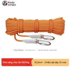 Dây an toàn chống mài mòn làm việc trên không lắp đặt điều hòa không khí dây an toàn có móc leo núi ngoài trời leo núi