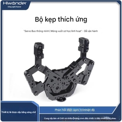 Bộ kẹp cơ khí thích ứng Huaner Bộ kẹp điện linh hoạt Cánh tay robot thông minh Robot DIY Bộ phận servo