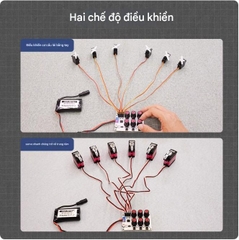 Bo mạch chủ điều khiển servo quay 6 kênh Huaner bảo vệ quá tải robot/cánh tay robot/bộ điều khiển máy móc
