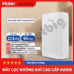 Máy Lọc Không Khí Haier KJ200F-M900A Cao Cấp | Khử Mùi Diệt Khuẩn | Hút Lông Thú Cưng Cực Mạnh