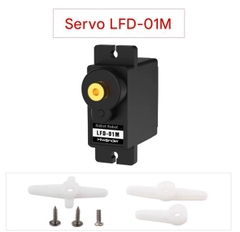 Cánh tay robot Xe thông minh mini Huaner Servo kỹ thuật số LFD-01M Trục kim loại 9g