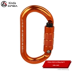 Móc khóa carabiner tự động khóa XINDA – sản phẩm chuyên dụng cho leo núi, làm việc trên cao, cứu hộ, thám hiểm và dã ngoại.