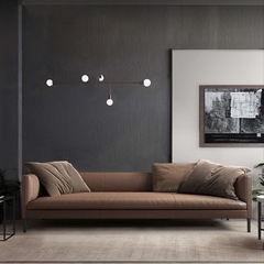 Ghế sofa văng đệm da Italia ĐV3